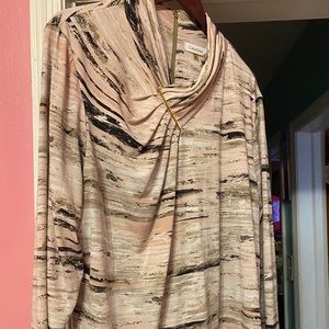 Calvin Klein Print Blouse